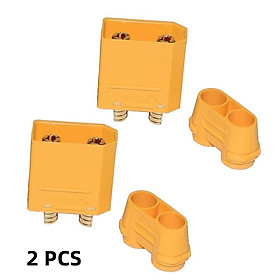 AMASS XT90 XT90 XT90H XT90 Đầu nối XT90 Bộ chuyển đổi động cơ nữ chống Spark cho Pin ESC và Bộ sạc dẫn đầu cho xe tải xe RC