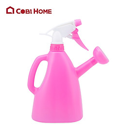 Bình tưới và xịt nước 900ml -386407 bằng nhựa, màu hồng .Phân Phối Bởi Cobi Home.