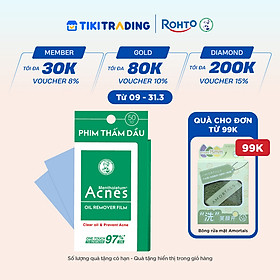 Phim Thấm Dầu Acnes Oil Remover Film 50 Tờ
