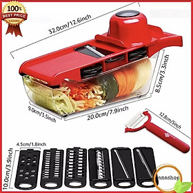 Mua Bộ Dụng Cụ Bào Cắt Gọt Rau Củ Quả Nhà Bếp Đa Năng 6in1