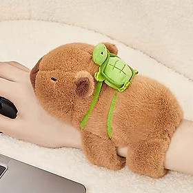 Gấu bông vòng tay Capybara Chuột Lang Nước ôm tay đồ chơi phụ kiện treo xe đáng yêu