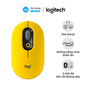 Hình ảnh Chuột không dây bluetooth Logitech POP Mouse - Hàng chính hãng