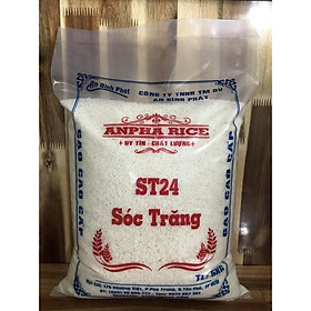 Gạo ST24 AnPha Rice (túi 5kg) top 3 gạo ngon nhất thế giới