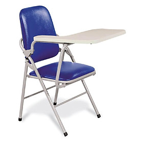 Mua Ghế xếp liền bàn học gỗ hoặc nhựa  lưng dài GG04B-S khung thép sơn