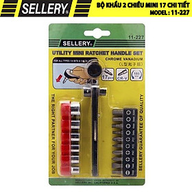 BỘ KHẨU 2 CHIỀU MINI 17 CHI TIẾT SELLERY 11-227