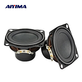 AIYIMA 2 Inch 4 Ohm 10W Âm thanh toàn dải Loa Bluetooth Bass để sạc 3 Sửa chữa Đa phương tiện Âm thanh gia đình 53MM 2 Cái Kích thước loa trầm/Kích thước toàn dải: 2