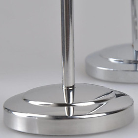 Hotel Stainless Steel Table Place Card Holder Table Number Stand