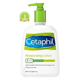 Kem Dưỡng Ẩm Cetaphil Dành Cho Da Khô - Nhạy Cảm, 591Ml...