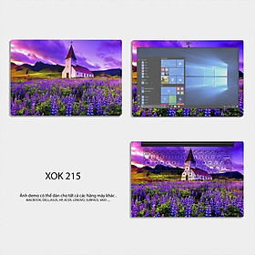 Mua Skin Dán Laptop - Mẫu Cánh Đồng Hoa Anime