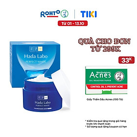 Kem Dưỡng Trắng Da Tối Ưu Hada Labo Perfect White Cream 50g