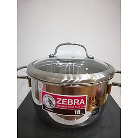 Mua Nồi inox 3 đáy Zebra Extreme Infinity nắp kính