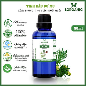 Tinh dầu pơ mu Lorganic 50ml/ Tinh dầu thiên nhiên nguyên chất/ Hương thơm ngọt ngào, ấm áp/ Giải tỏa căng thẳng, mệt mỏi, xua đuổi muỗi và côn trùng/ Thích hợp dùng với đèn xông và máy khuếch tán.