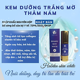 Kem Dưỡng Trắng Sáng, Trẻ Hóa Da Bihaku Skin White 30ml
