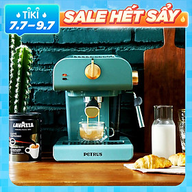 Máy pha cà phê espresso bán tự động Xiaomi Youpin Petrus PE3320 20bar với hơi nước, bọt sữa