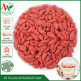 1kg Kỷ Tử Đỏ Khô Nguyên Liệu Pha Trà, Chè Dưỡng Tâm, Cải Thiện Hệ Miễn Dịch, Chống Oxy Hóa, Bổ Máu, Dễ Ngủ