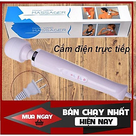 Máy silicon mạnh di động 10 tốc độ Giảm Stress, phục hồi thư giãn đấm bóp cơ bắp trước và sau Hava280 (Hàng Chính Hãng)