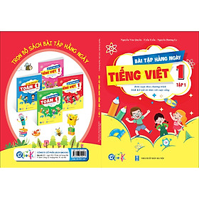 Combo trọn bộ 4 cuốn BÀI TẬP HÀNG NGÀY LỚP 1 – KẾT NỐI TRI THỨC