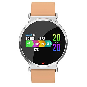 E28 Waterproof Smart Watch Sports Heart Rate Bracelet Wristband Black