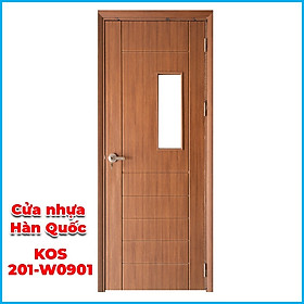 Mua Cửa Nhựa Hàn Quốc ABS KOS 201-W0901 - Cửa Nhựa ABS Chất Lượng Cao Cấp  Mang Vẻ Đẹp Hiện Đại  Phong Cách Hàn Quốc  Chịu Nước Tốt   Chống Mối Mọt- Chưa Kèm Phụ Kiện - Giahuydoor