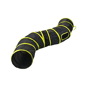 Collapsible Cat Tunnel Folding Cat Interactive Toy for Small Dogs Kitty Cats