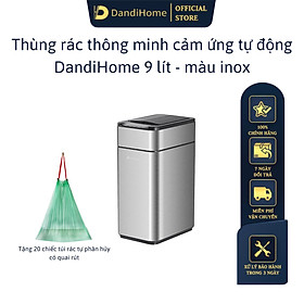 Thùng rác thông minh cảm ứng tự động đóng mở DandiHome - pin sạc Micro usb