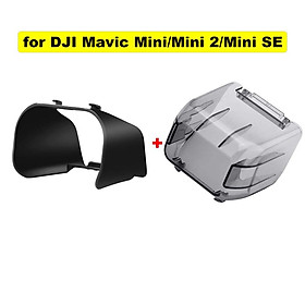 Nắp bao gồm ống kính cho dji mavic mini/mini 2/mini se ống kính mui xe bảo vệ bảo vệ chống ánh sáng phụ kiện bảo vệ máy ảnh gimbal màu