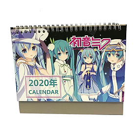 (Lịch 2020) Lịch để bàn hình Anime Vocaloid - Miku - Hatsune Miku