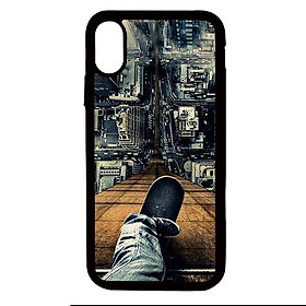 Ốp lưng cho iPhone X mẫu CẢNH 8 - Hàng chính hãng