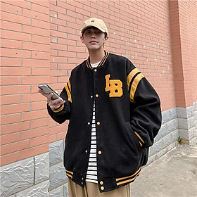 Áo bomber nam form rộng thời trang unisex hàn quốc, Áo khoác nam bomber