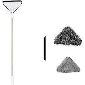 Mua Cao cấp - Bộ Cây vệ sinh lau rửa kính 2 mặt Shika Triangle