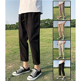 Quần Nam Kaki Basic Dáng Baggy Trơn Màu Phong Cách Trẻ Trung Thời Trang Zenkonu QUAN NAM 1000060V1