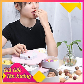 Mua Khay mứt xoay 2 tầng 10 cánh tết 2020 (Hàng Cao Cấp)