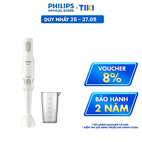 Máy xay cầm tay PHILIPS Promix HR2531 /00 650W thanh tay nhựa - Hàng Chính Hãng