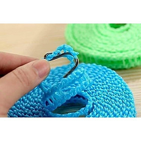 Mua Bộ sản phẩm bao gồm dây phơi quần áo thông minh  mỗi dây dài 5m  có thiết kế móc treo thuận tiện và các ô nhỏ cố định mó