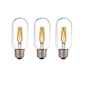 Bộ 3 bóng đèn Led Edison T45 4W đui E27.