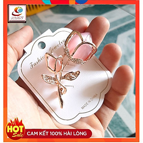 Cài áo nữ siêu đẹp phong cách Hàn Quốc