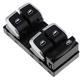 Black Electric Power Window Master Switch for Audi A4 B8 Q5 Q3 8KD959851A