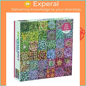 Sách - Succulent Spectrum 500 Piece Puzzle by Troy Litten (UK edition, paperback)