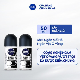 Bộ 2 Lăn Ngăn Mùi NIVEA MEN Cool Kick Mát Lạnh Thơm Năng Động (50 ml) - 82886x2