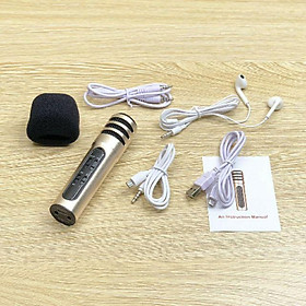 Mua Micro Livestream mã C7 cao cấp tặng kèm tai nghe bán hàng online có trợ ship cho người mua