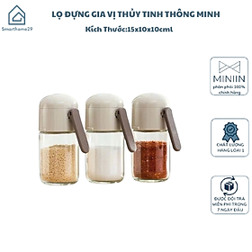 Mua Lọ Đựng Gia Vị Thủy Tinh Thông Minh Chống Ẩm  Hủ Đựng Gia Vị Sang Trọng Không Cần Thìa - HÀNG CHÍNH HÃNG MINIIN