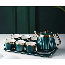 Mua BỘ ẤM CHÉN UỐNG TRÀ  CAFE_ SỨ CAO CẤP SANG TRẢNH
