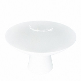 DĨA SỨ TRÒN CÓ CHÂN ĐẾ Q'TESSENCE 24CM
