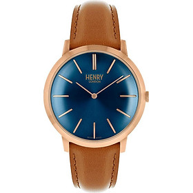 Đồng Hồ Dây Da Henry London HL40-S-0244 Iconic (40mm)