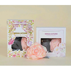 (Set quà tặng) sữa tắm nước hoa Senanature 500ml/1000ml (nâu) SENANATURE NOURISHING THERAPY FROM BOTANICAL EXTRACTS