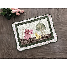 Mua Thảm chùi chân - Cô gái và mèo vàng - TCC102