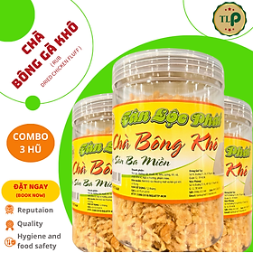 CHÀ BÔNG TÂN LỘC PHÁT COMBO 3 HŨ - MỖI HŨ 150G