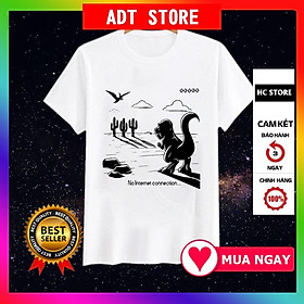 Áo thun Chạy đi T-Rex Unisex độc đẹp giá siêu rẻ mẫu HOT bán chạy