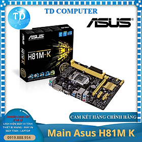 Mua Mainboard Asus H81M K (Socket 1150  DVI+VGA  DDR3) - Hàng chính hãng Viết Sơn phân phối