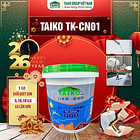 Sơn Chống Nóng, Chống Han Gỉ, Chống Thấm Taiko CN01- 5Kg - Xử Lý bề mặt tường nhà, mái tôn, kim loại